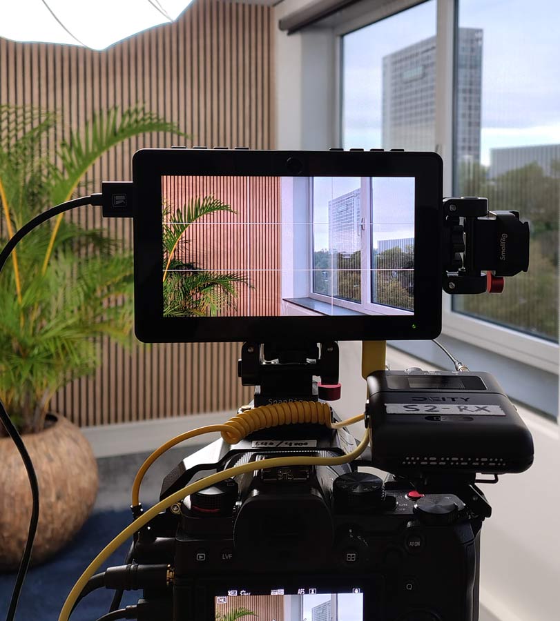 Video opname op locatie Haarlem